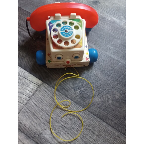 Fisher Price Toy Wooden Telephone, Vintage 1961 - Picture 2 of 6